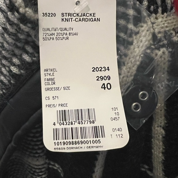 Escada Mohair/Wool Blend Belted Coat NWT - Picture 7 of 9